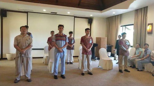 三亞亞龍灣五號度假別墅酒店工會開展服務禮儀強化實訓，以專業攝制提升服務品質